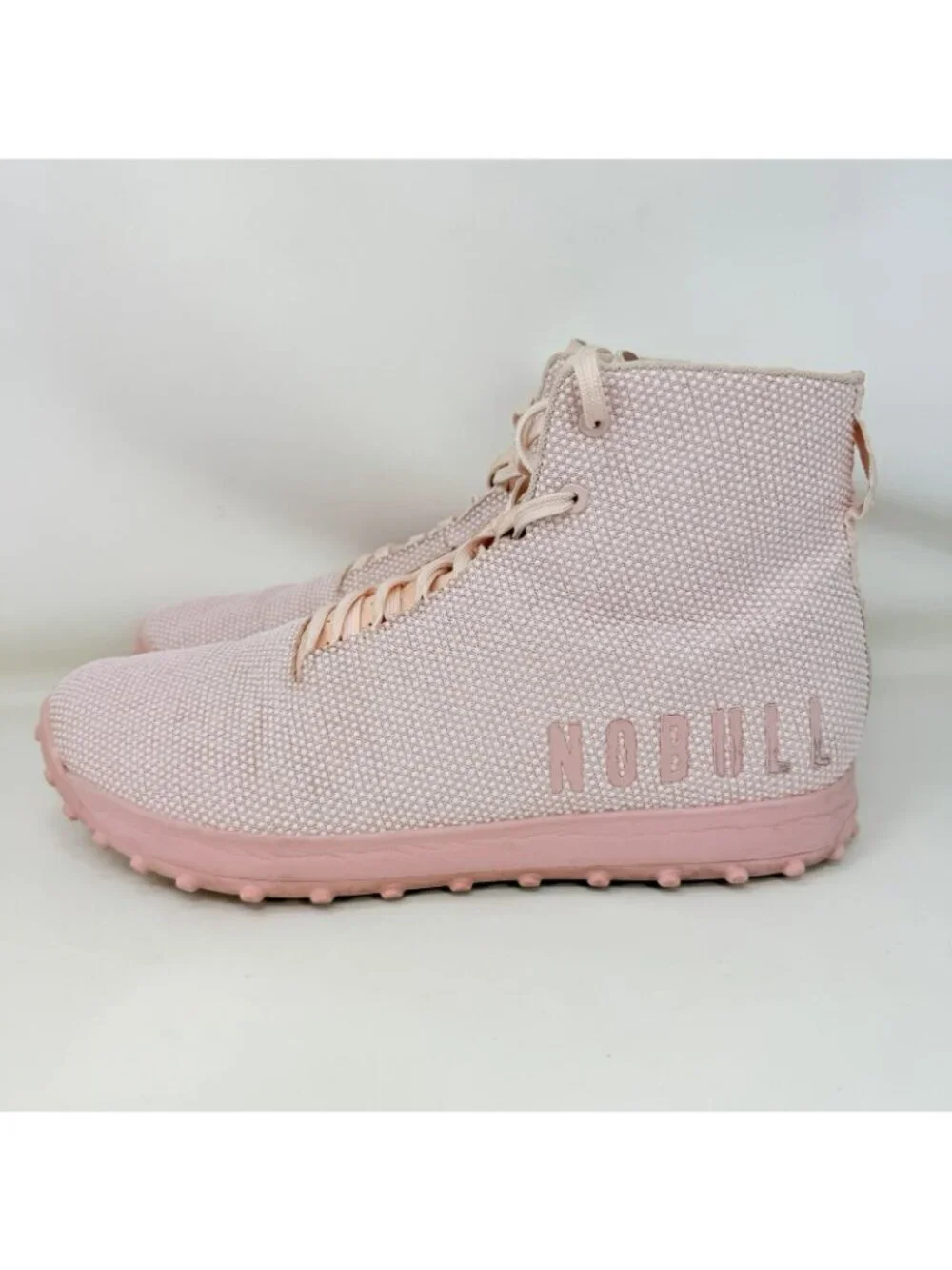 NOBULL Outwork High-Top Training Athletic Shoes Pink Men's Size 12